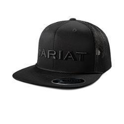 Ariat Men's Black 3D Embroidery Cap A300091801