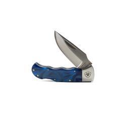 Ariat Smooth Blade Blue Folding Knife A710011027