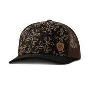Ariat Women's Black and Brown Stitched Cap A3000897107