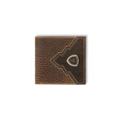 Ariat Men's Brown Rowdy Bi-Fold Wallet A35622282