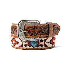 Ariat Men's Southwest Embroidery Belt