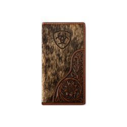 Ariat Brown Cowhide Rodeo Wallet A3564302