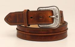 Ariat Men's Raised Center Western Belt A1019444