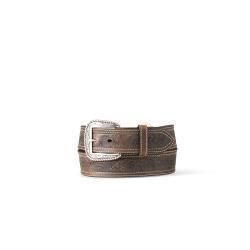 Ariat Men's Brown Leather Belt A1012402