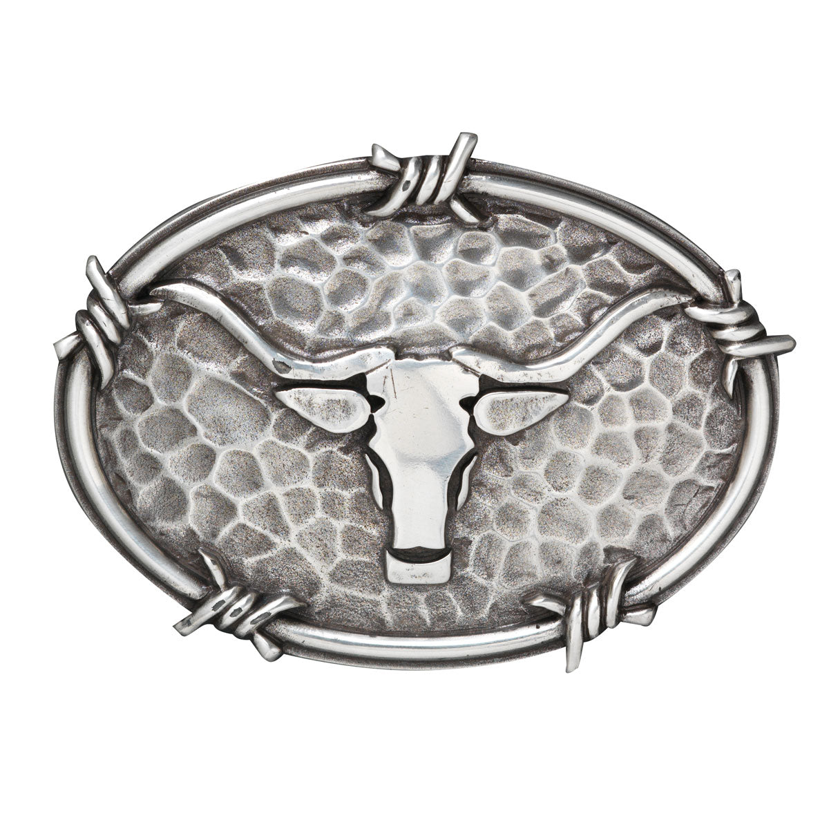 Ariat Steer Head & Barbwire Buckle A37050