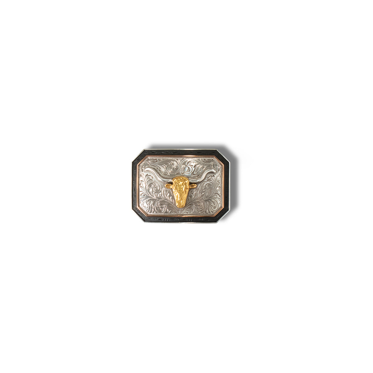 Ariat Rectangle Longhorn Buckle A37057