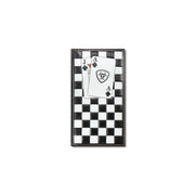 Ariat Checkered with Cards Rodeo Wallet A3569562