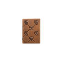 Ariat Embossed Tri-Fold Wallet