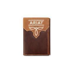Ariat Men's Boot Stitch Tri-Fold Wallet A3567002