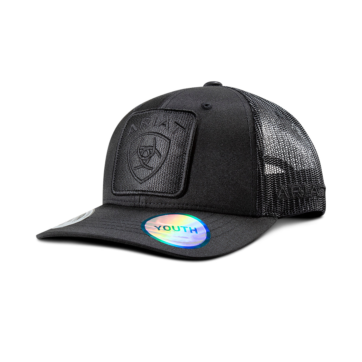 Ariat Youth Black Patch Cap A300096101