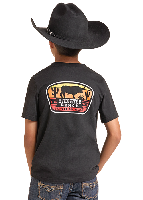 Rock & Roll Cowboy Boy's Dale Brisby Tee BB21T09855