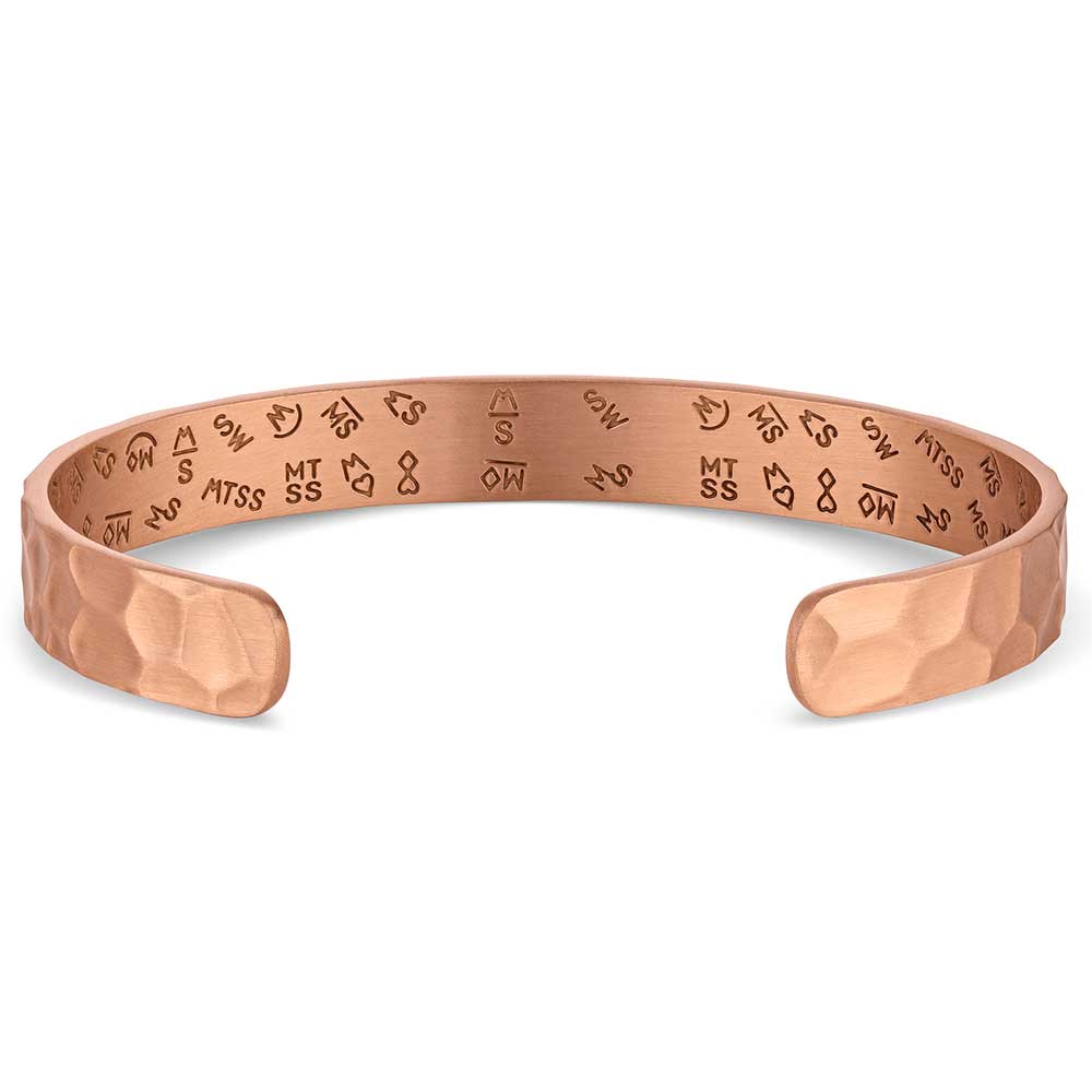 Montana Silversmiths Beaten Path Cuff Bracelet BC6600