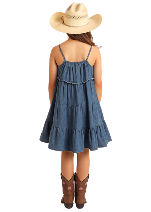 Rock & Roll Cowgirl Girl's Dress