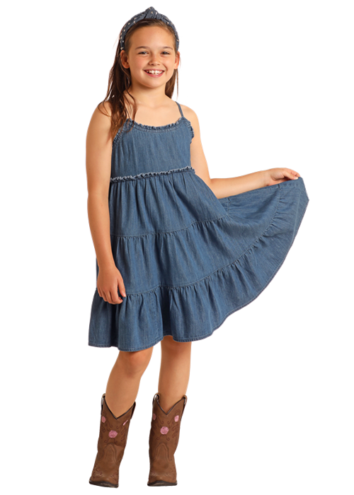 Rock & Roll Cowgirl Girl's Dress