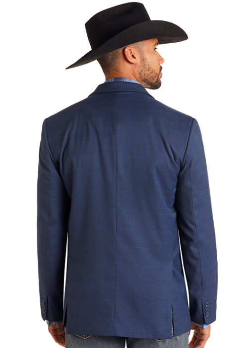 Rock & Roll Cowboy Men's Plaid Sport Coat