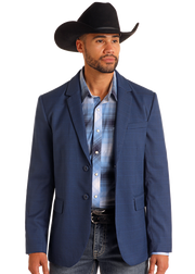 Rock & Roll Cowboy Men's Plaid Sport Coat