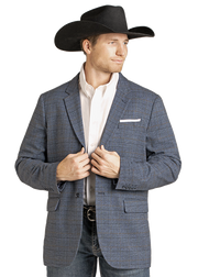 Rock & Roll Men's Plaid Coat BM96C07033