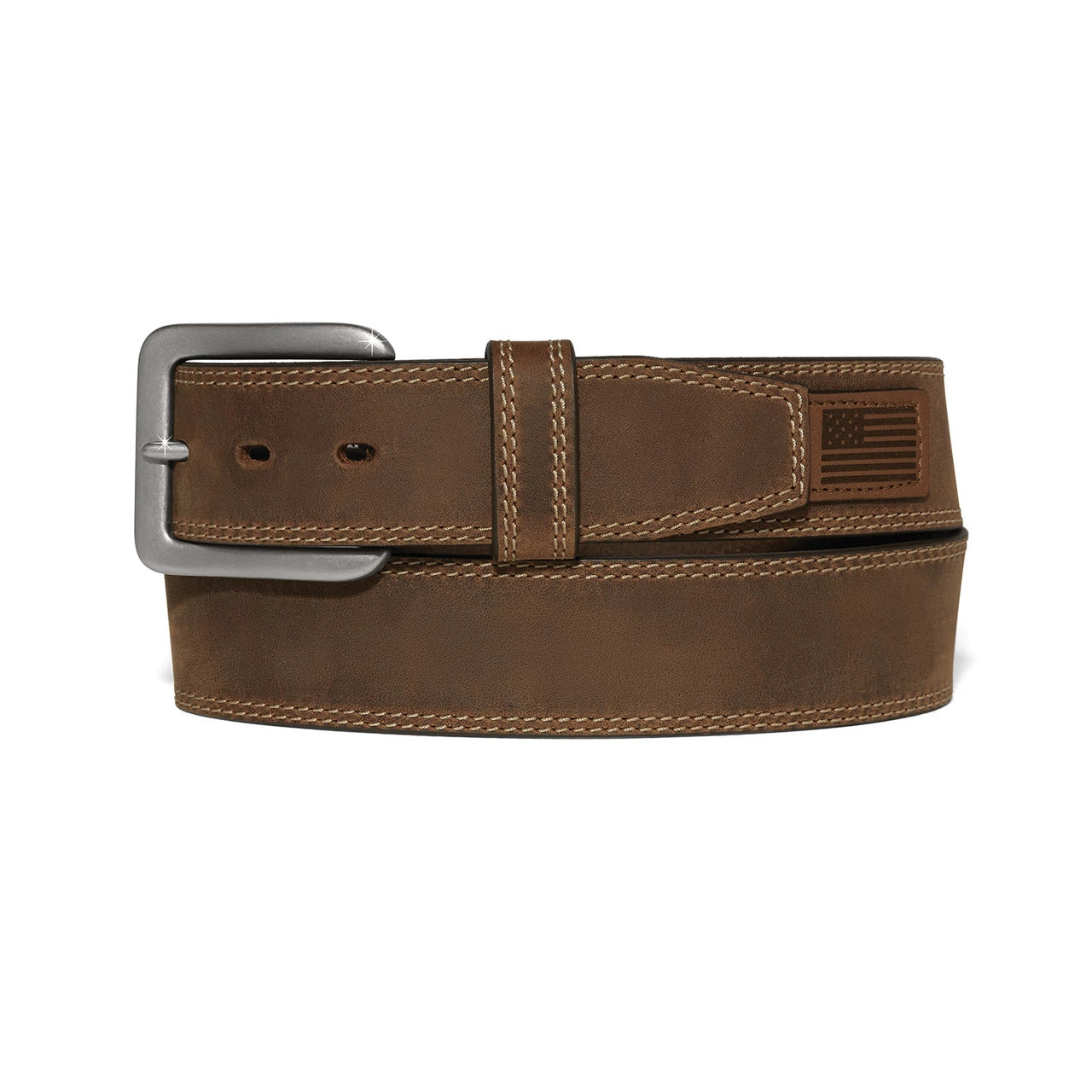 Justin Men's Brown Heritage Leather Belt C14225