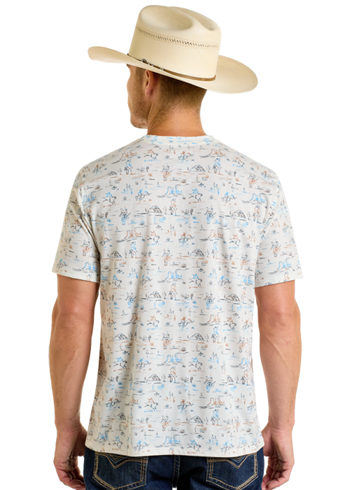 Panhandle Men's Scenic Printed Tee