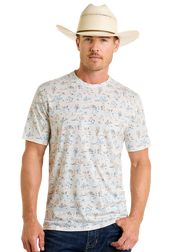 Panhandle Men's Scenic Printed Tee