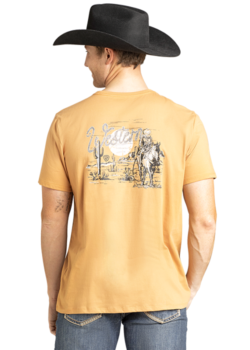 Rock & Roll Cowboy Western Tee