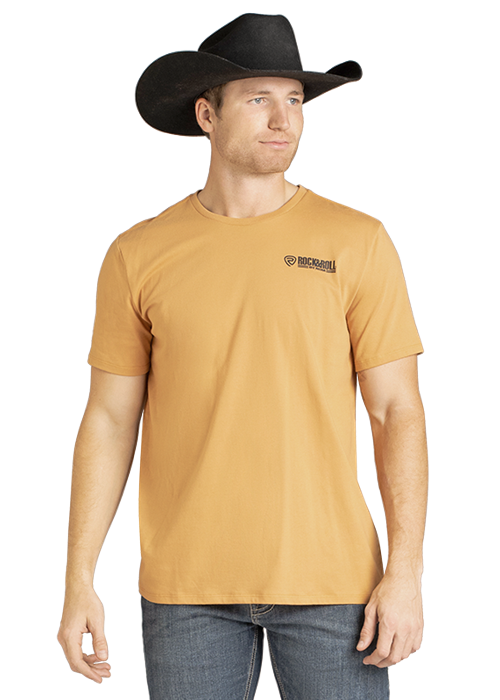 Rock & Roll Cowboy Western Tee