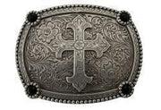 Blazin' Roxx Cross Western Buckle