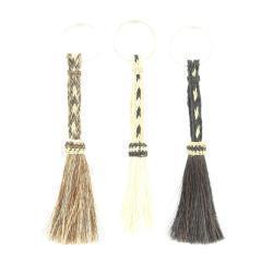 M&F Assorted 3 Strand Horse Hair Key Chain 2305999