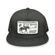 Cactus Alley Black "Cat Herder" Cap 6006BLK-P232