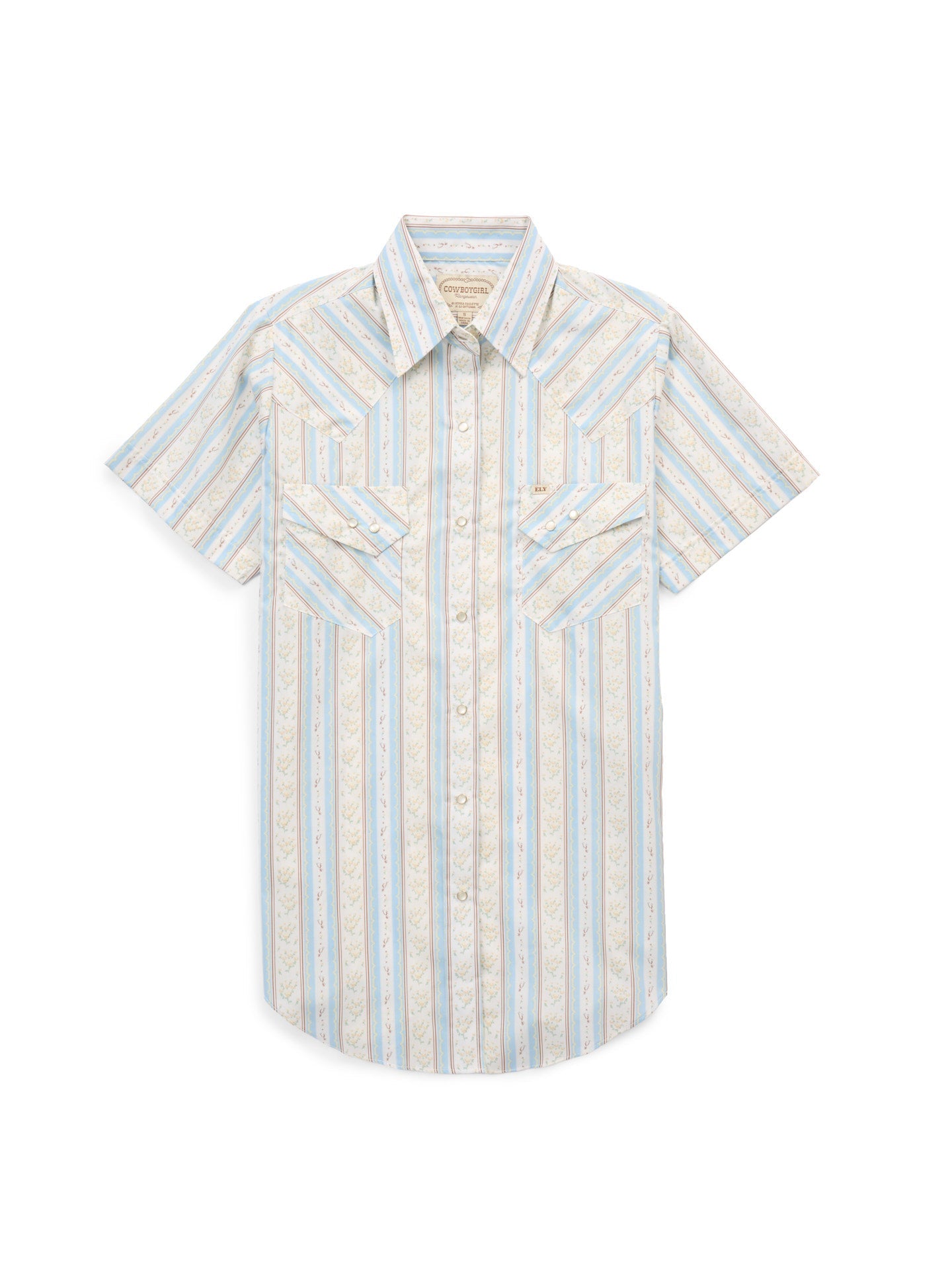 Ely Cattleman Women's Cowboygirl Short Sleeve Shirt CGS6237