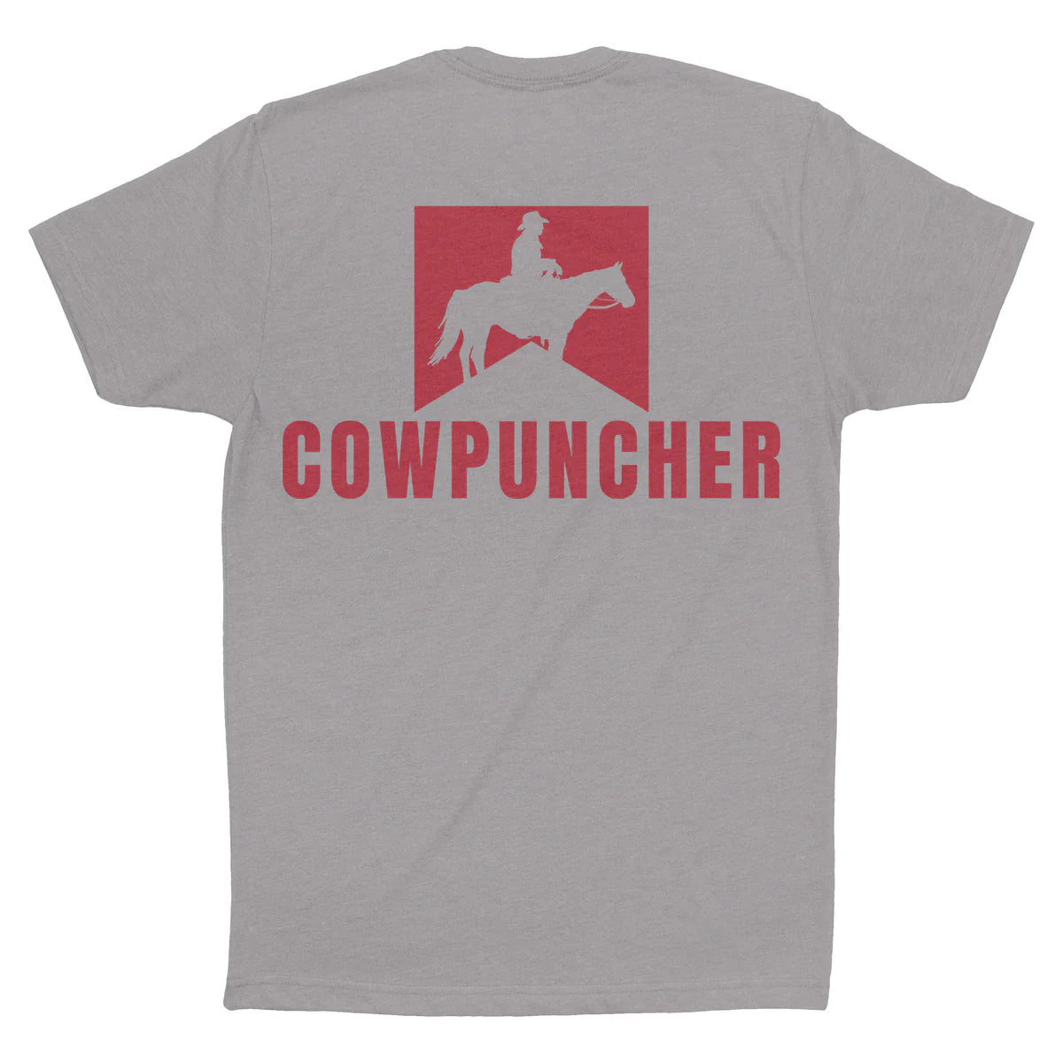 Vexil Men's Cowpuncher Badge Heather Grey Tee