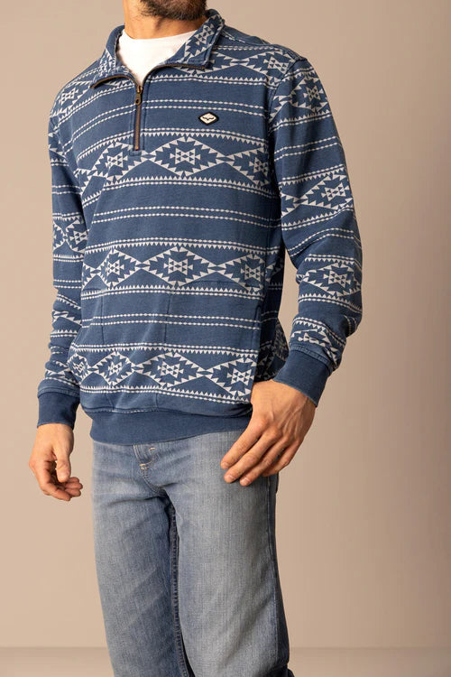 Kimes Ranch Crupper Pullover Indigo