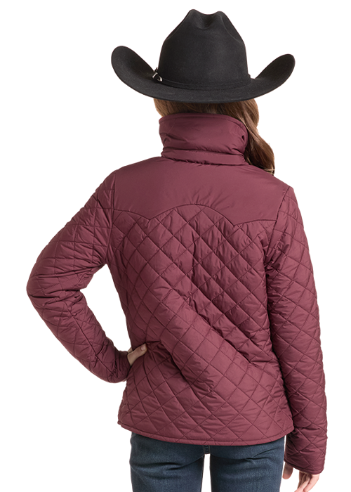 Panhandle Slim Girl's Reversible Quilted Jacket DG92C09298