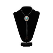 Double S Turquoise Stone Bolo Tie 22412