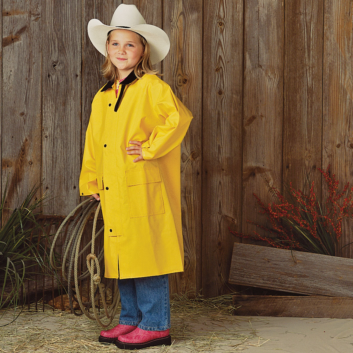 Double S Youth Saddle Slicker