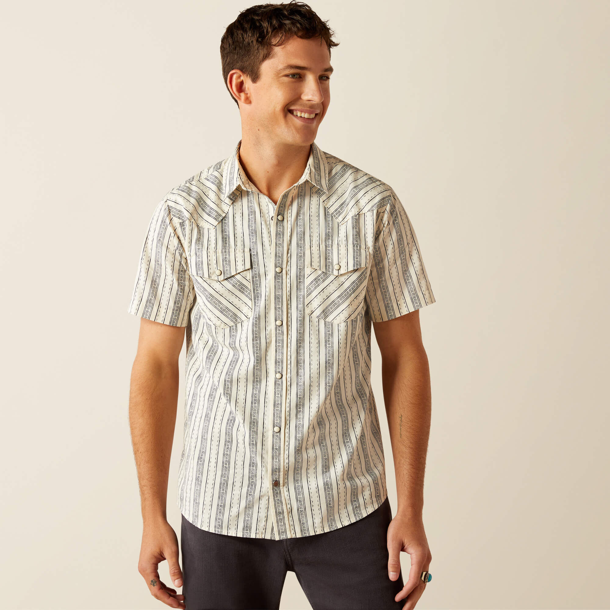 Ariat Men’s Holden Retro Fit Snap Front Shirt