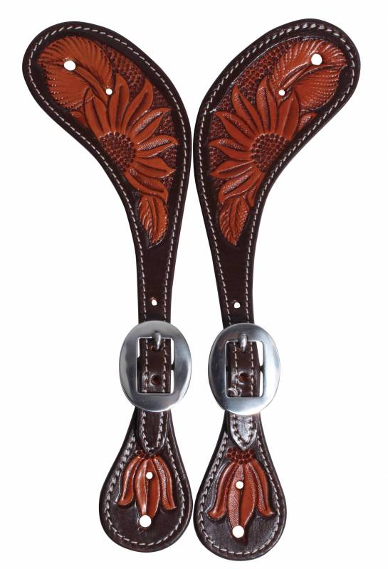 Professional's Choice Ladies Sunflower Muleshoe Spur Stap 3P9201