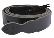 Professional's Choice Black Leather Cinch Tie Strap 93534BLK