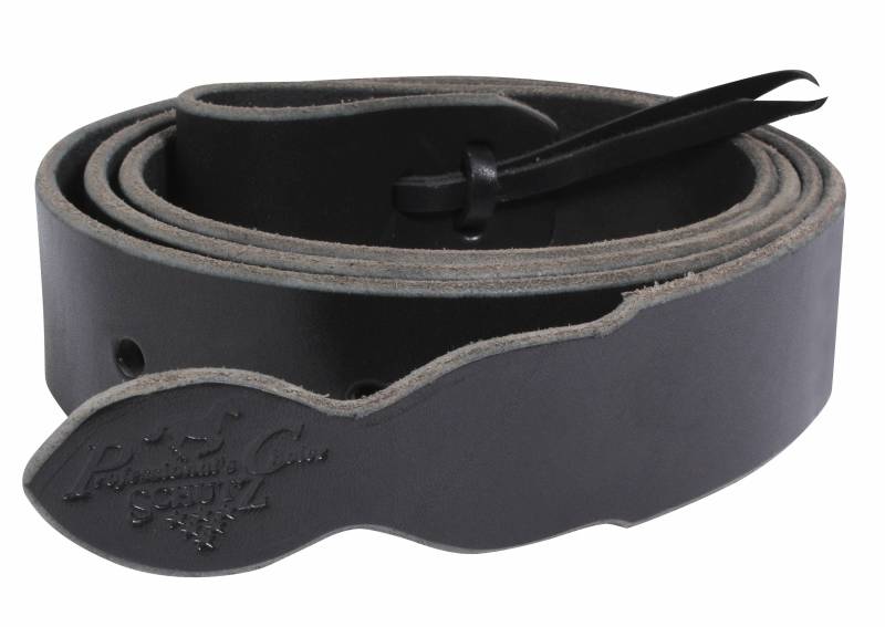 Professional's Choice Black Leather Cinch Tie Strap 93534BLK