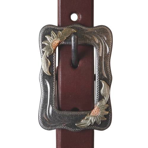 Professional's Choice Ranch 3/4" Headstall with Sunflower Buckle RH5B23/4F