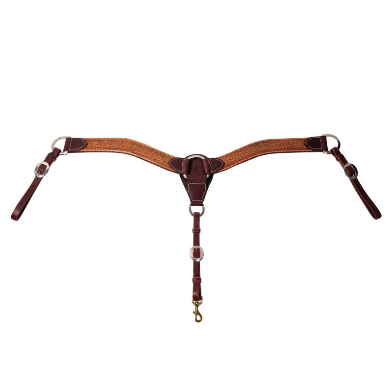 Professional's Choice Hand Stamped Contoured Windmill Breastcollar 1165ANT