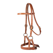 Professional's Choice D&S Leather Nose Side Pull 8092