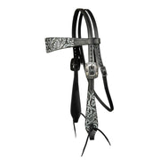 Professional's Choice Browband Swell Cheek Paisley Headstall 5149bwp