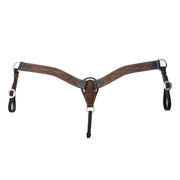 Professional's Choice Chocolate Roughout Gunslinger 2" Contoured Breast Collar 1165CRO-GS