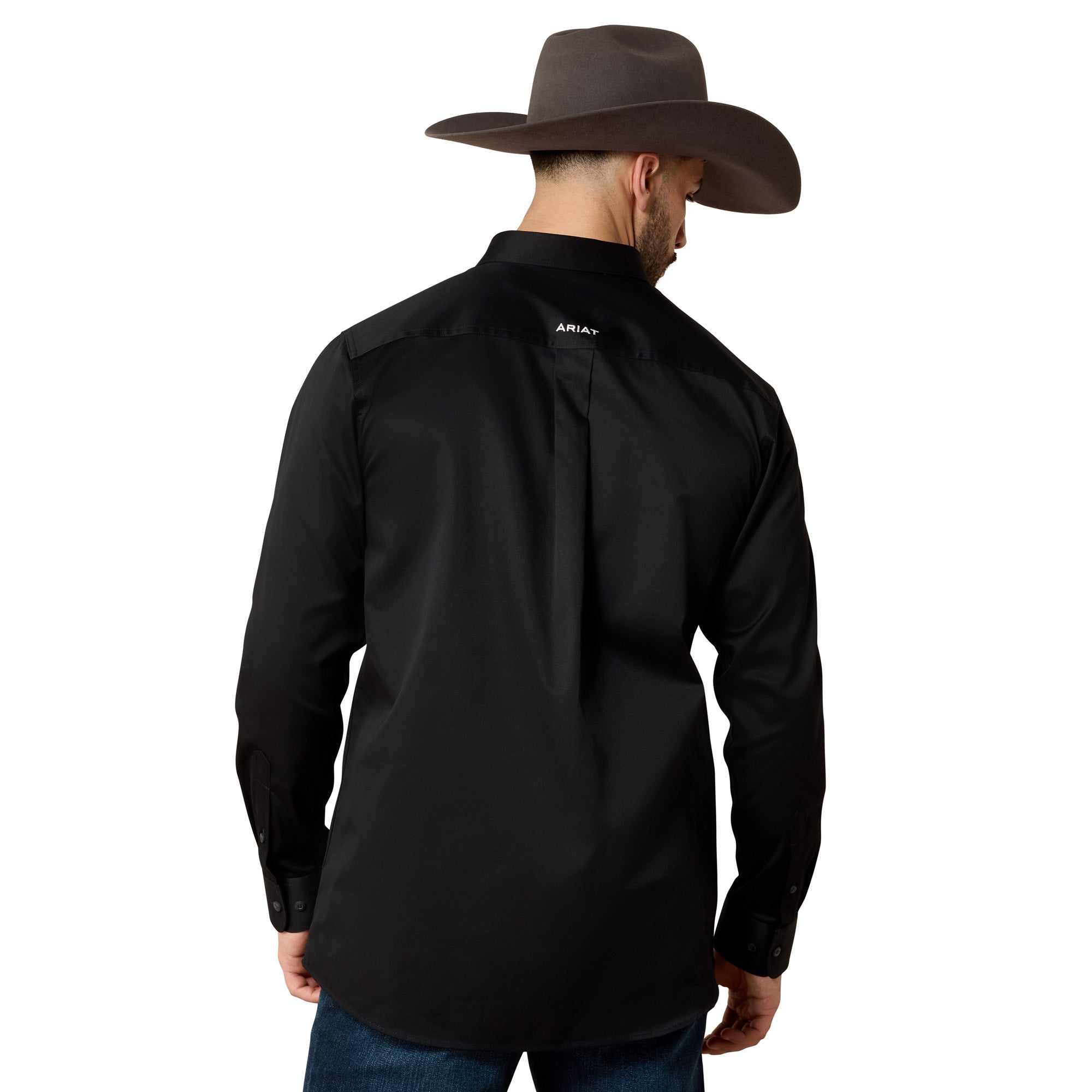 Ariat Men's Team Logo Twill Fitted Button Down Shirt