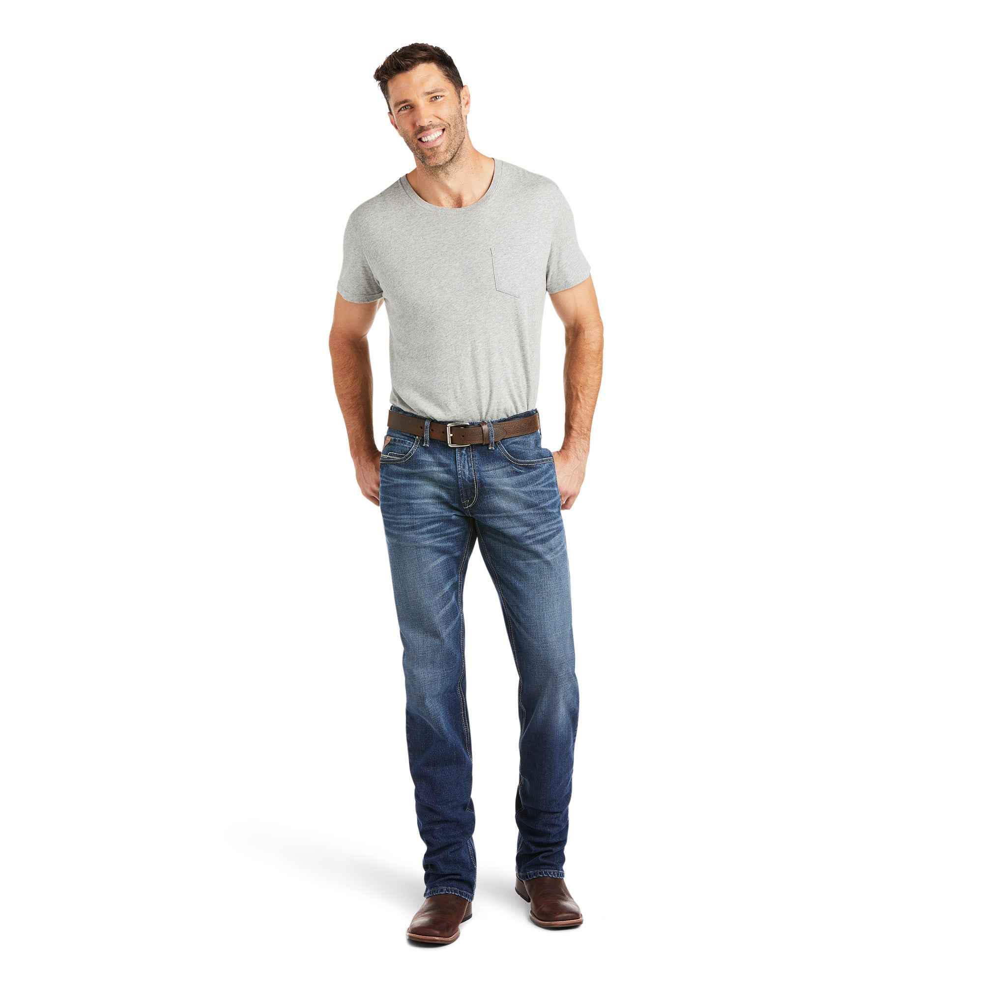 Ariat Men's M4 Low Rise Stackable Straight Leg Jean 10037968