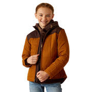 Ariat Girl's Crius Chestnut Horse and Chocolate Plum Jacket 10052472 C4