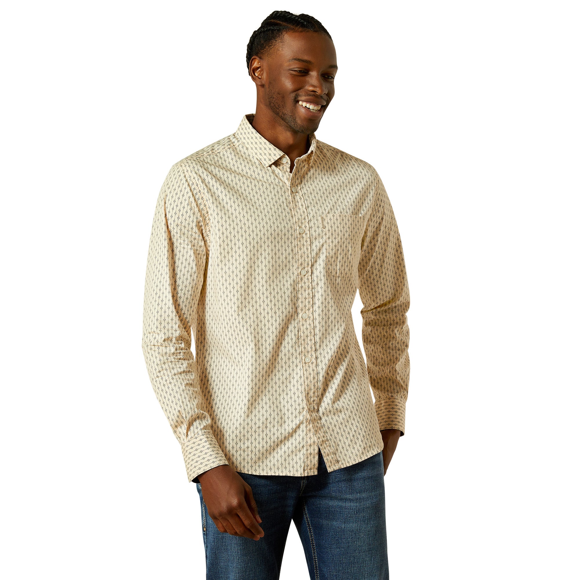 Ariat Men's Maverick Modern Fit Button Down Shirt