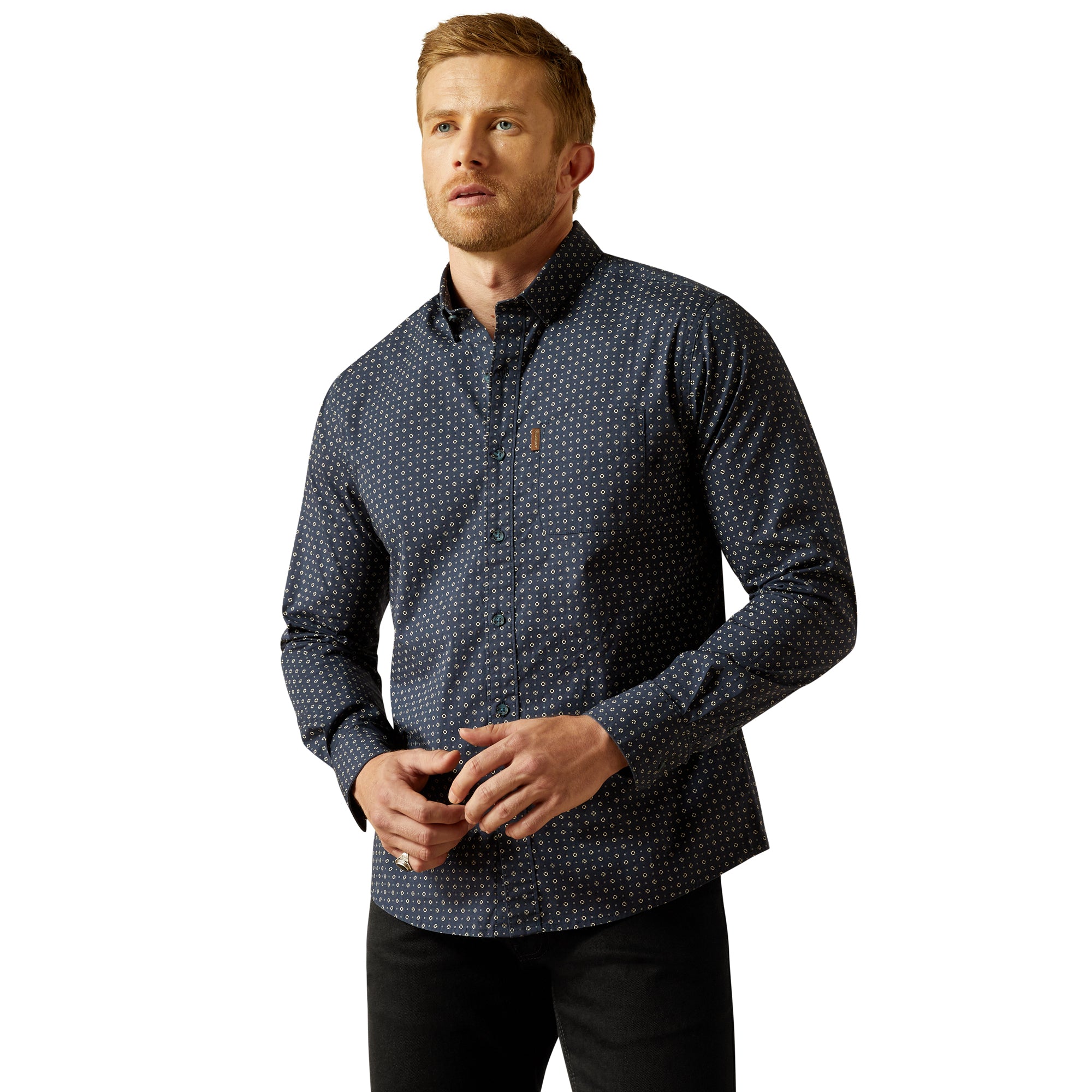 Ariat Men's Mylo Modern Fit Button Down Shirt