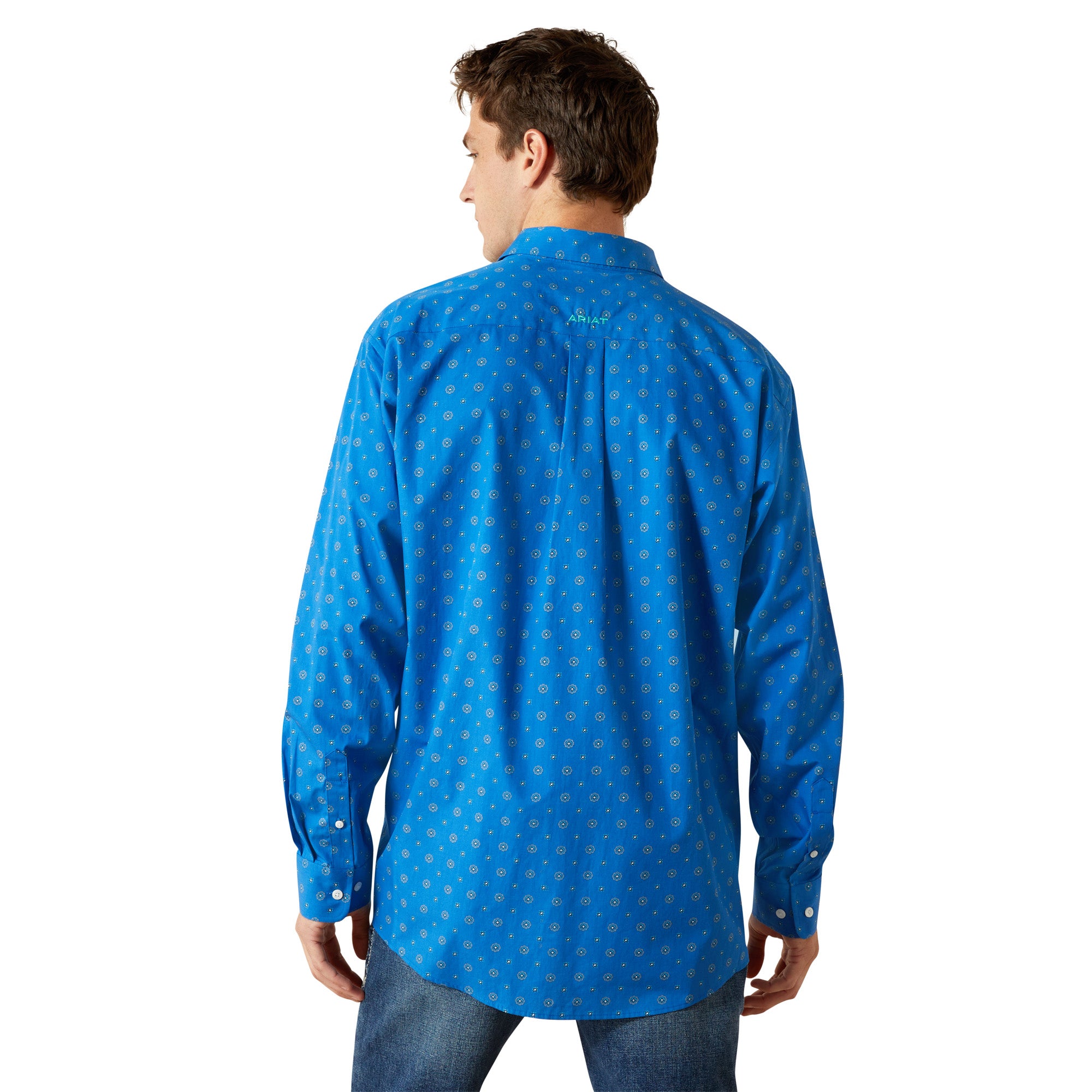 Ariat Men's Wrinkle Free Carter Classic Fit Button Down Shirt